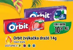 Tamda Foods Orbit žvýkačka dražé 14g nabídka