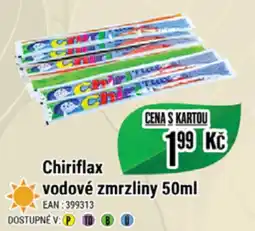 Tamda Foods Chiriflax vodové zmrzliny 50ml nabídka