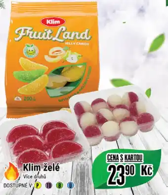 Tamda Foods Klim želé nabídka