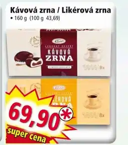 Norma Kávová zrna / Likérová zrna nabídka