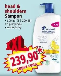 Norma head & shoulders Šampon nabídka