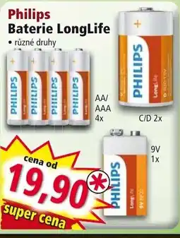 Norma Philips Baterie LongLife nabídka