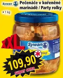 Norma Pečenáče v kořeněné marinádě / Party rolky nabídka