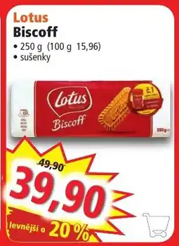 Norma Lotus Biscoff nabídka