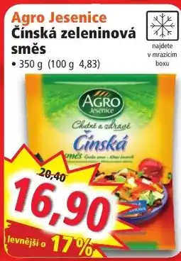 Norma Agro Jesenice Čínská zeleninová směs nabídka