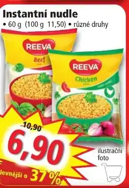 Norma Instantní nudle nabídka