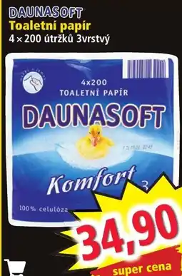 Norma DAUNASOFT Toaletní papír nabídka