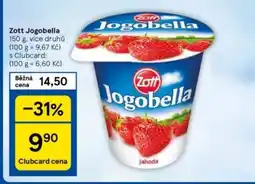 Tesco Zott Jogobella nabídka