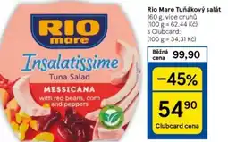 Tesco Rio Mare Tuňákový salát nabídka