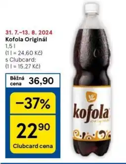 Tesco Kofola Originál 1.5L nabídka
