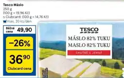 Tesco Tesco Máslo nabídka