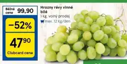 Tesco Hrozny révy vinné bílé nabídka