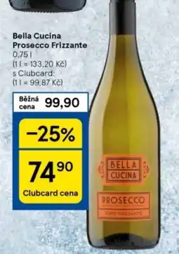 Tesco Bella Cucina Prosecco Frizzante nabídka