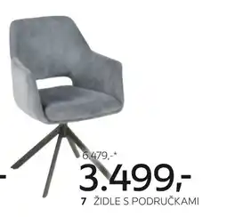 Kika Nábytek ŽIDLE S PODRUČKAMI nabídka
