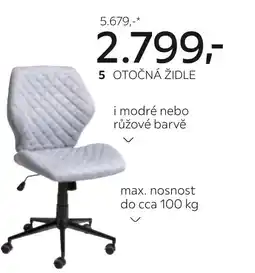 Kika Nábytek OTOČNÁ ŽIDLE nabídka