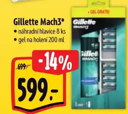 Albert Gillette Mach3 nabídka