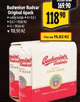 Albert Budweiser Budvar Original 6pack nabídka
