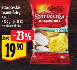 Albert Staročeské brambůrky nabídka