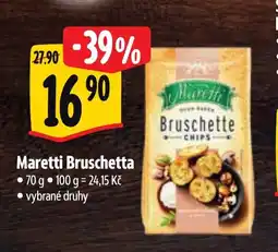 Albert Maretti Bruschetta nabídka