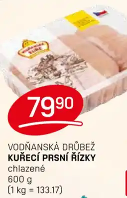 Flop VODŇANSKÁ DRŮBEŽ KUŘECÍ PRSNÍ ŘÍZKY nabídka