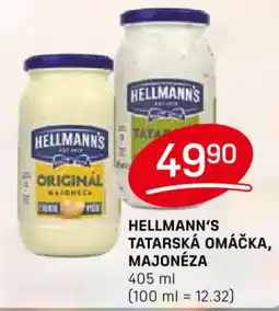 Flop HELLMANN'S TATARSKÁ OMÁČKA, MAJONÉZA nabídka