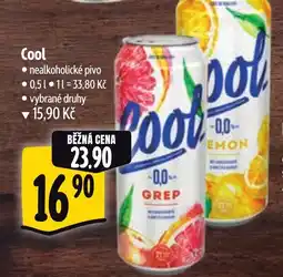 Albert Cool nealkoholické pivo nabídka