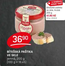 BÍTEŠSKÁ PAŠTIKA VE SKLE