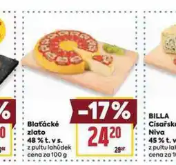 Billa Blaťácké zlato nabídka