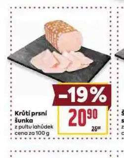 Billa Krůtí prsní šunka nabídka