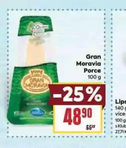 Billa Gran moravia porce nabídka
