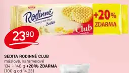 Flop SEDITA RODINNÉ CLUB nabídka