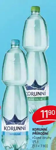Flop KORUNNÍ PŘÍRODNÍ nabídka