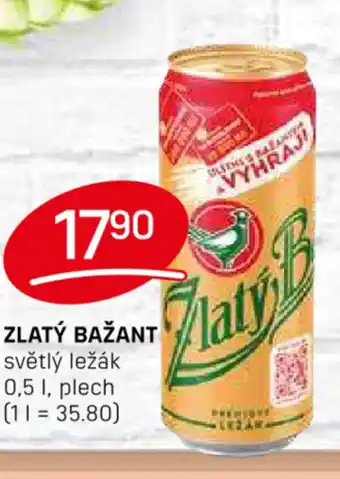 Flop ZLATÝ BAŽANT světlý ležák nabídka