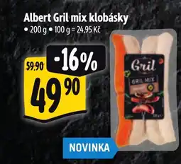 Albert Albert Gril mix klobásky nabídka