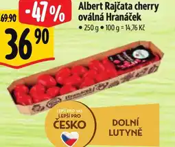 Albert Albert Rajčata cherry oválná Hranáček nabídka