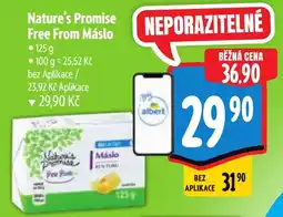 Albert Nature's Promise Free From Máslo nabídka