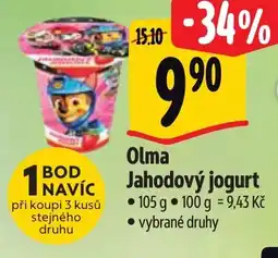 Albert Olma Jahodový jogurt nabídka
