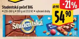 Albert Studentská pečeť BIG nabídka