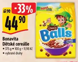 Albert Bonavita Dětské cereálie nabídka
