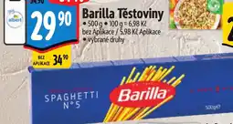 Albert Barilla Těstoviny nabídka
