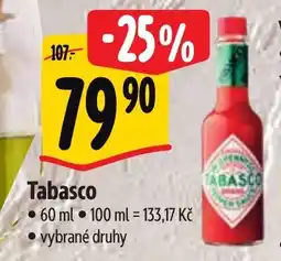 Albert Tabasco nabídka