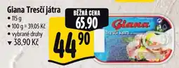 Albert Giana Tresčí játra nabídka