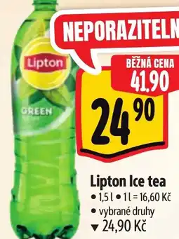 Albert Lipton Ice tea nabídka