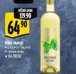 Albert Vino Motýl nabídka