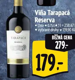 Albert Viña Tarapacá Reserva nabídka
