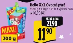 Albert Hello XXL Ovocné pyré nabídka