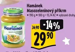 Albert Hamánek Masozeleninový příkrm nabídka