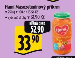 Albert Hami Masozeleninový příkrm nabídka