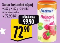 Albert Sunar Instantní nápoj nabídka