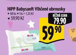 Albert HiPP Babysanft Vlhčené ubrousky nabídka